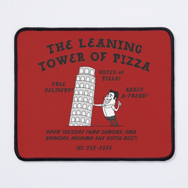 Item preview, Leaning Tower of Pizza designed and sold by Normbot2000.
