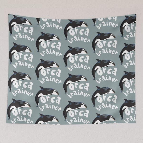 Item preview, Orca Trainer,Orca Trainer Design – Marine Mammal Care and Killer Whale Training Artwork for Wildlife Enthusiasts designed and sold by PrettylittlepastelUk.