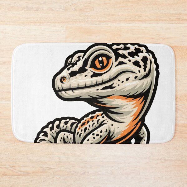 Item preview, Sticker - Decal - Spotted Gecko Charm designed and sold by ForeverPrintsOK.