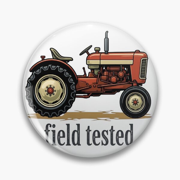 Item preview, Vintage Red Tractor - Field Tested Retro Farming designed and sold by Smoking_Animals .