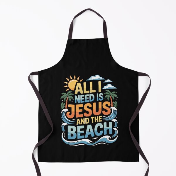 Item preview, All I Need is Jesus and the Beach' designed and sold by jkrphoto.