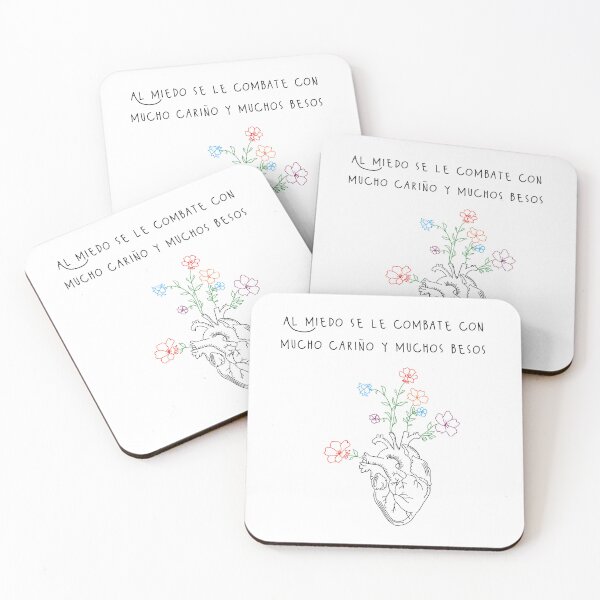 Item preview, MAFIN Al miedo se le combate con mucho cariño y muchos besos designed and sold by CLODA ART.