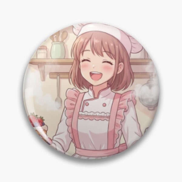 Item preview, Kawaii Anime Pastry Chef Baking Aesthetic designed and sold by CozyDesignsCo.