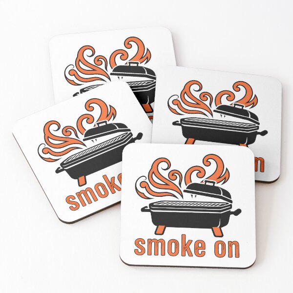 Item preview, Smoke On Funny BBQ Smoker Grill Master designed and sold by Smoking_Animals .