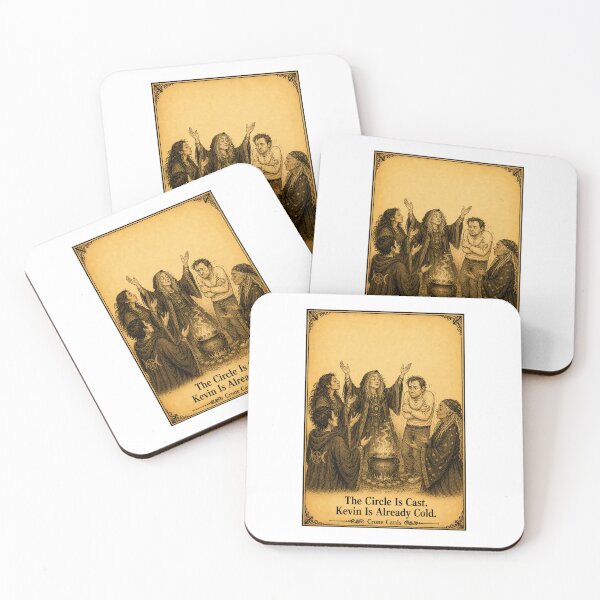 Item preview, rone Cards - The Circle Is Cast. Kevin Is Already Cold. designed and sold by Kay Mhor Studio.