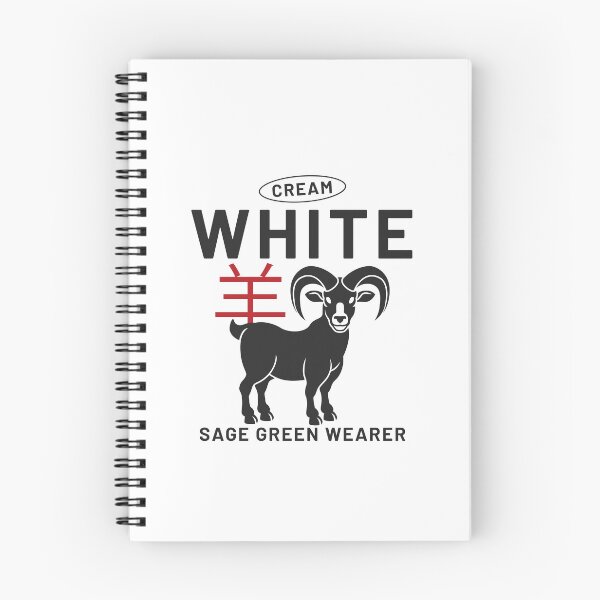 Item preview, Cream white sage green wearer designed and sold by Peerless-Prime.