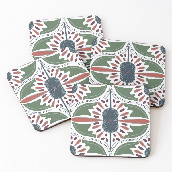 Item preview, Midcentury modern repeat pattern designed and sold by KernKreations.