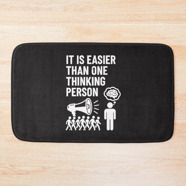 Item preview, A Crowd Is Easier to Steer Than One Thinking Person designed and sold by Les-Ink-Studio.
