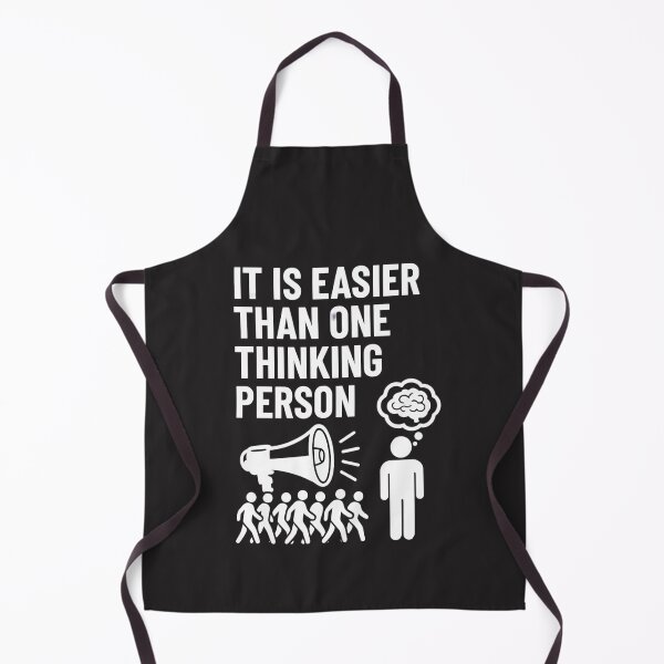 Item preview, A Crowd Is Easier to Steer Than One Thinking Person designed and sold by Les-Ink-Studio.