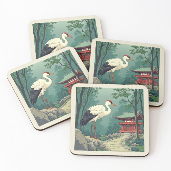 Item preview,  Bird Animal Crane by Temple designed and sold by Atlantico54.