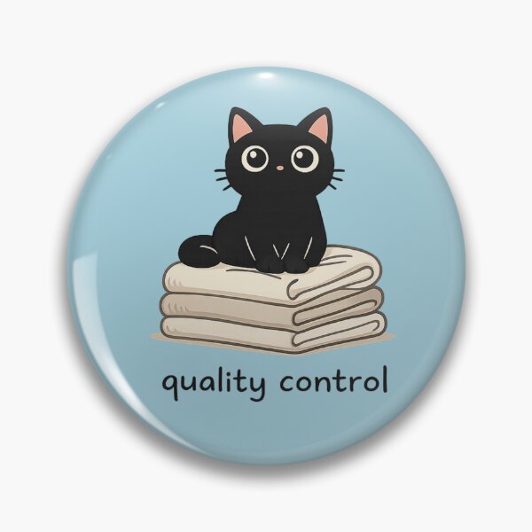Item preview, Quality Control Cat designed and sold by AdicretorDesign.