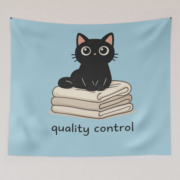 Item preview, Quality Control Cat designed and sold by AdicretorDesign.