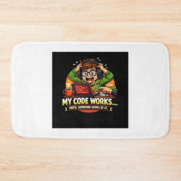 Item preview, My code works… until someone looks at it. designed and sold by Petringo.