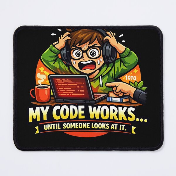 Item preview, My code works… until someone looks at it. designed and sold by Petringo.