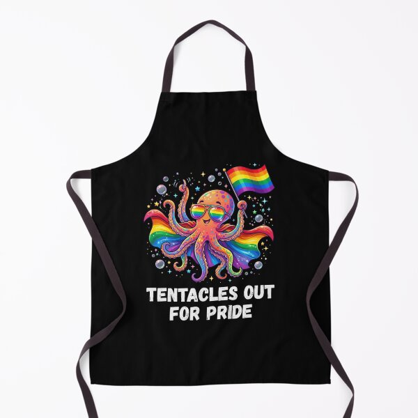 Item preview, Tentacles Out For Pride Rainbow Octopus LGBTQ designed and sold by snowry.