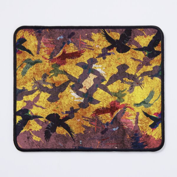 Item preview, Abstract flock of birds designed and sold by kinpirks.