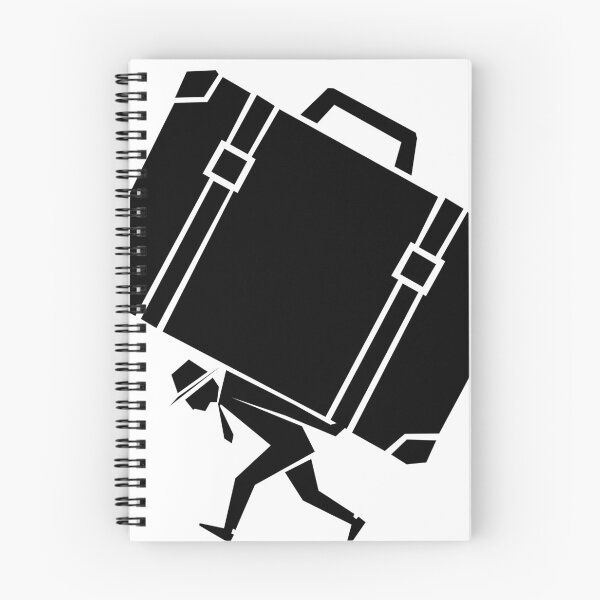 Item preview, Geometric Person Carrying Oversized Suitcase designed and sold by matybrak.