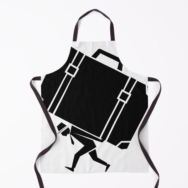 Item preview, Geometric Person Carrying Oversized Suitcase designed and sold by matybrak.