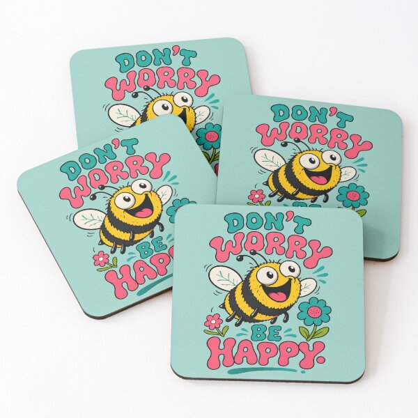 Item preview, Don't Worry Be Happy designed and sold by BrambleBox.
