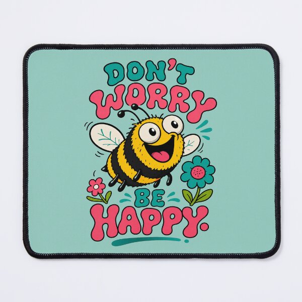 Item preview, Don't Worry Be Happy designed and sold by BrambleBox.