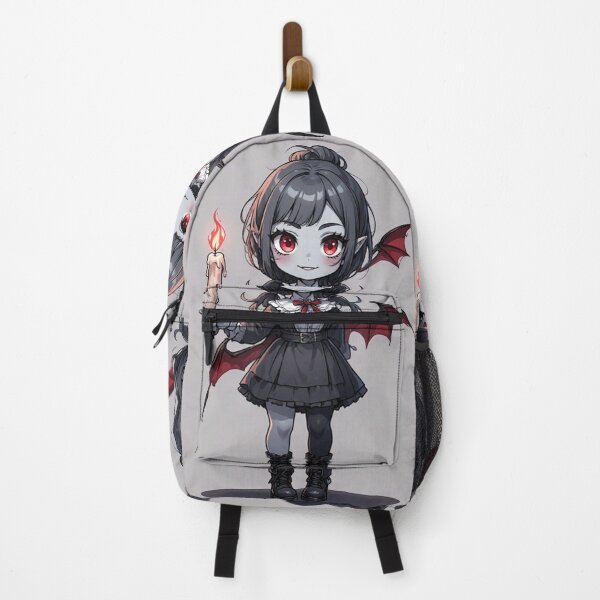 Item preview, Chibi anime vampire holding a candle designed and sold by ArtsJulian.