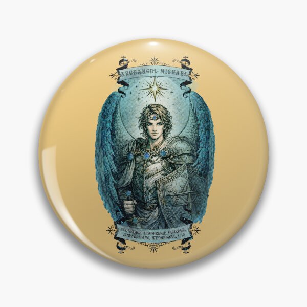 Item preview, Beautiful Archangel Michael - Royal Baby Yellow - Visualise Invisible designed and sold by VisualiseIt.