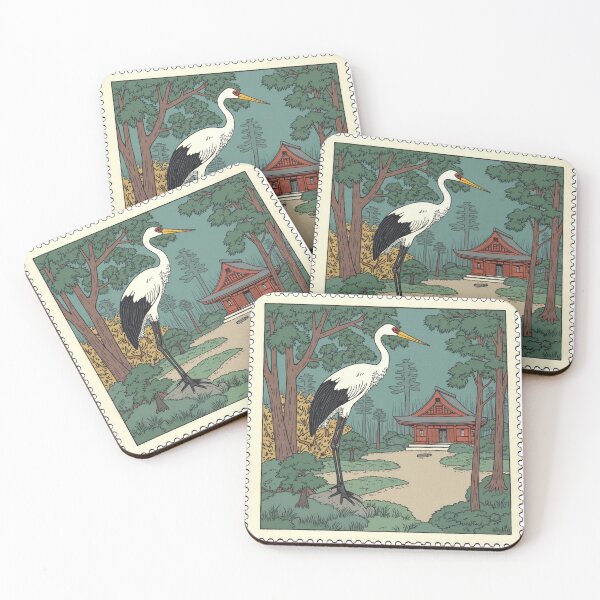Item preview, Sacred Crane & Shrine designed and sold by Atlantico54.