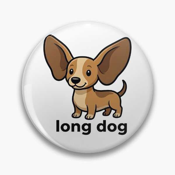 Item preview, Cute Long Dog Chihuahua Cartoon Illustration designed and sold by Smoking_Animals .