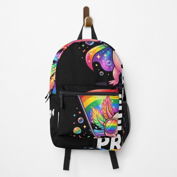 Item preview, Weird, Wonderful, & Proud Axolotl Pride Flag designed and sold by snowry.