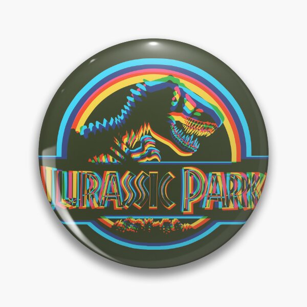Item preview, Jurassic Park CMYK Neon 2 - Green designed and sold by animinimal.