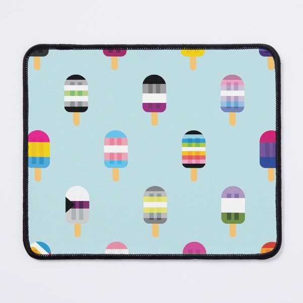 Item preview, Pride Popsicle Parade LGBTQ+ Summer Pattern Design designed and sold by Hallowed Artistry.