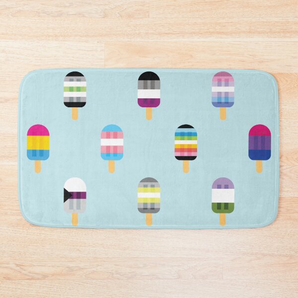 Item preview, Pride Popsicle Parade LGBTQ+ Summer Pattern Design designed and sold by Hallowed Artistry.