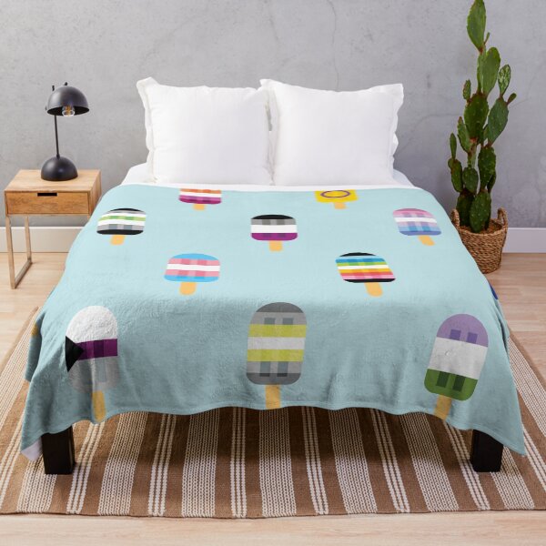 Item preview, Pride Popsicle Parade LGBTQ+ Summer Pattern Design designed and sold by Hallowed Artistry.