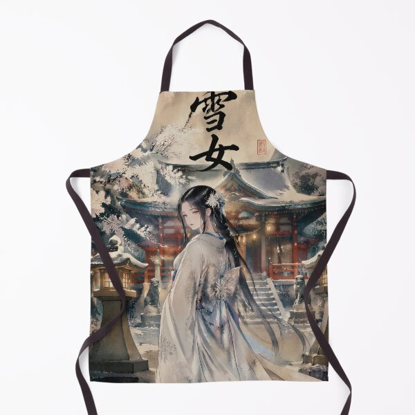 Item preview, Snow Ghost Woman – Yuki Onna Winter Spirit from Japanese Folklore designed and sold by kaxymax.