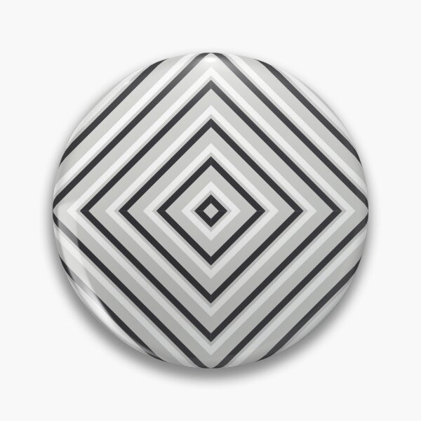 Item preview, Op Art Diamond Seamless Pattern | Black White Optical Illusion Geometric designed and sold by Dino-Lune.