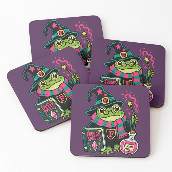 Item preview, Froggy Potter designed and sold by BrambleBox.