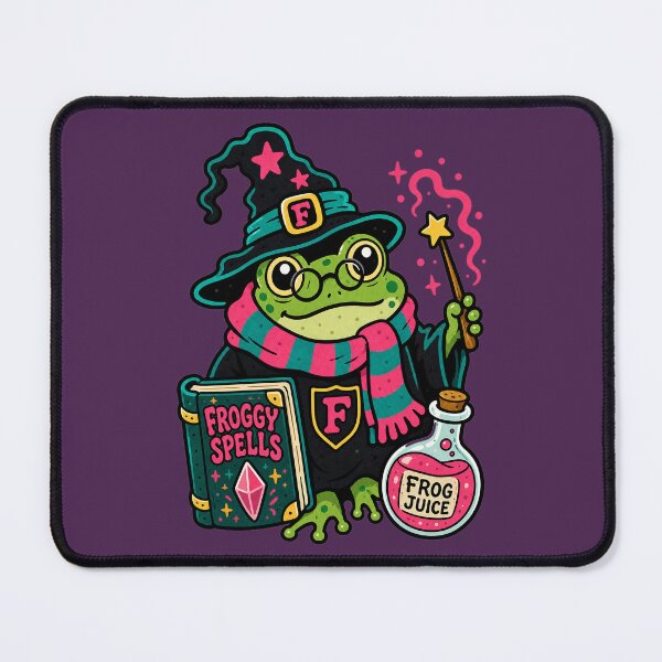 Item preview, Froggy Potter designed and sold by BrambleBox.
