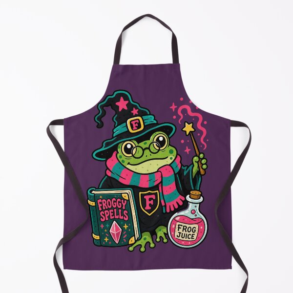 Item preview, Froggy Potter designed and sold by BrambleBox.