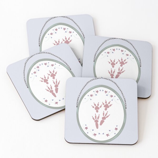 Item preview, Guinea Pig Paw Print Framed designed and sold by BlossomandIvy.