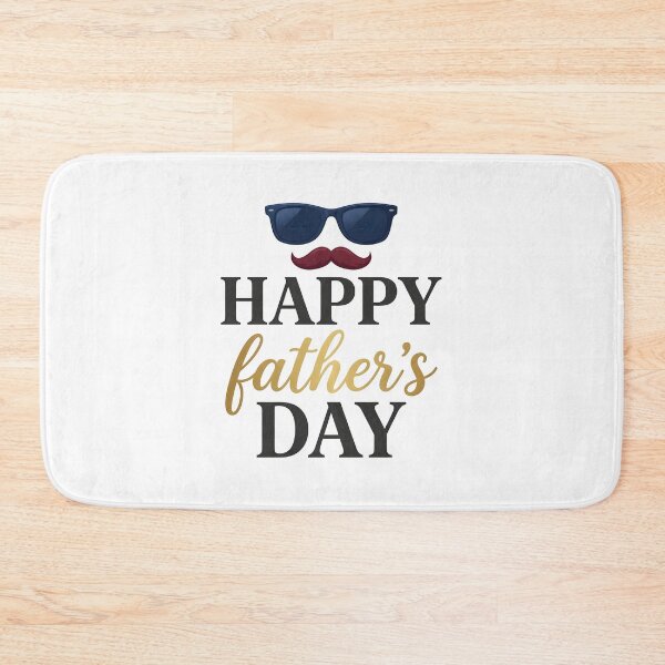 Item preview, Cool Retro Sunglasses & Mustache Happy Father's Day Graphic – Unique Gift for Dad designed and sold by SideKickCreates.