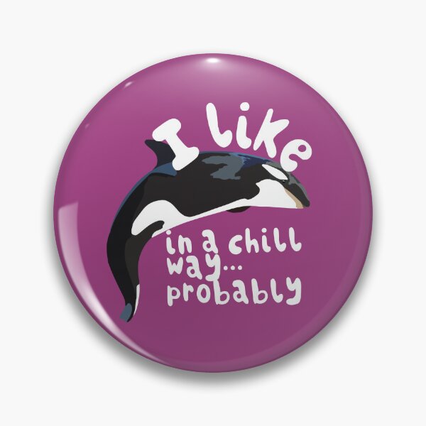 Item preview, Orca Funny Chill Whale Lover Gift Design | I Like Orcas In A Chill Way designed and sold by PrettylittlepastelUk.