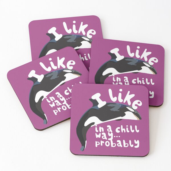 Item preview, Orca Funny Chill Whale Lover Gift Design | I Like Orcas In A Chill Way designed and sold by PrettylittlepastelUk.