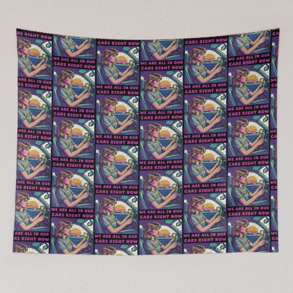 Item preview,  We are all in our cars right now  designed and sold by TeeARTHY.