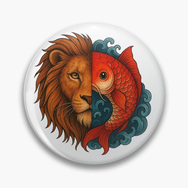 Item preview, Lion-Koi designed and sold by Arcade&Pixel.