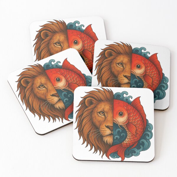 Item preview, Lion-Koi designed and sold by Arcade&Pixel.