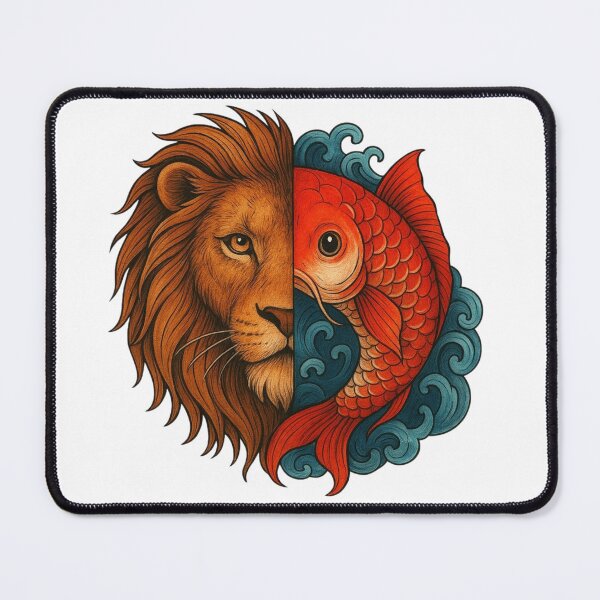 Item preview, Lion-Koi designed and sold by Arcade&Pixel.