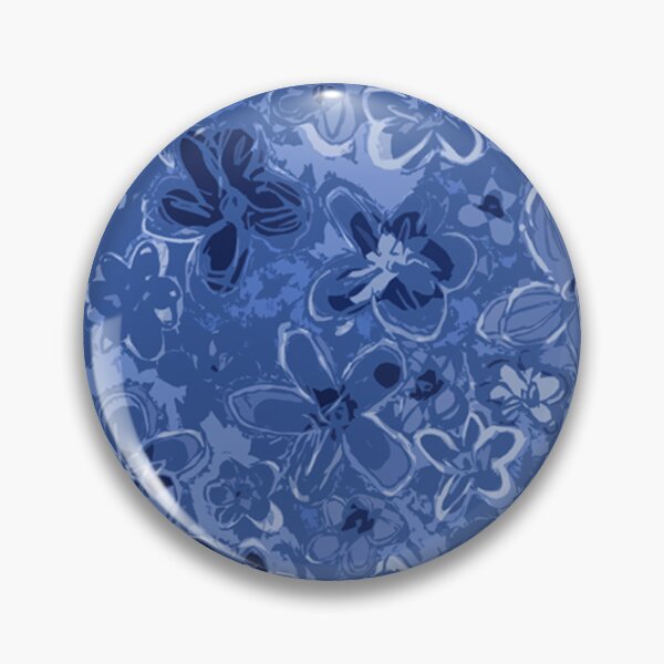 Item preview, Flood of Blue Blooms designed and sold by marigold corner design.