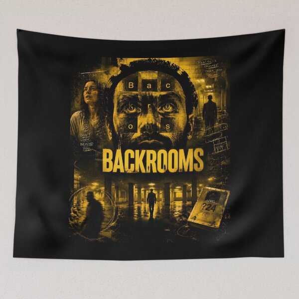 Item preview, Backrooms Movie designed and sold by Zicaffe.