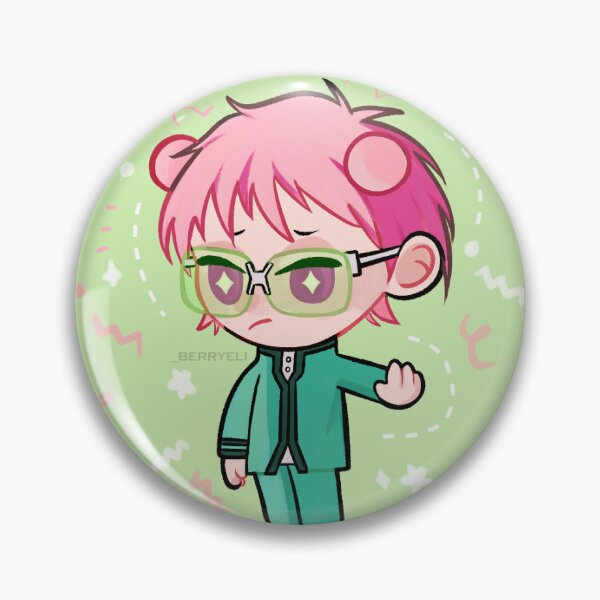 Item preview, saiki chibi designed and sold by BERRYELI.