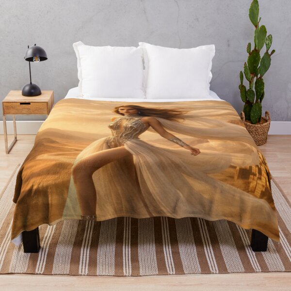 Item preview, Desert Sci-Fi Queen Hovercraft | AI Futuristic Fashion Art designed and sold by IRON SIREN.